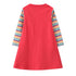 Girls Cartoon Knitted Cotton Dress Autumn New Girls Dress
