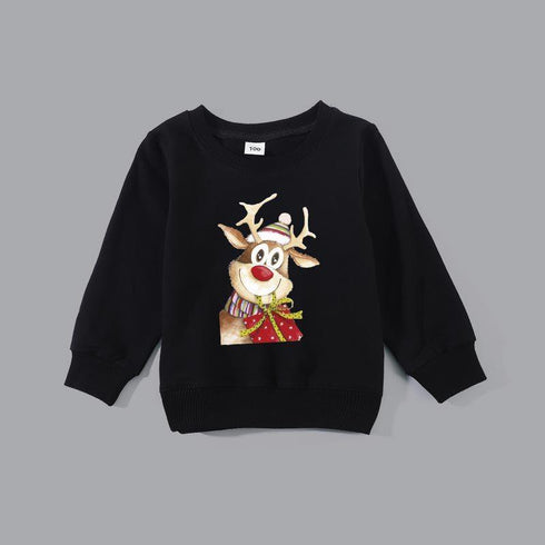 Autumn and winter warm parent-child sweater