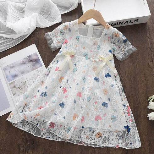 Girls' Summer Dress Princess Dress