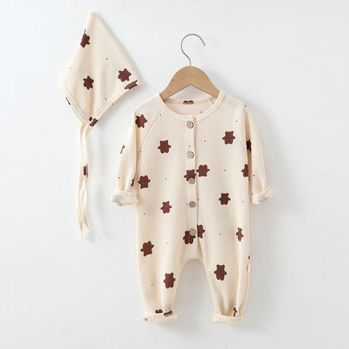 Spring and Autumn Baby Cute Jumpsuit