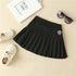 Summer Girls' College Style Pleated Skirt