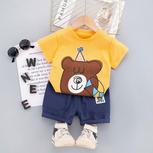 Children's Short Sleeve Shorts Set