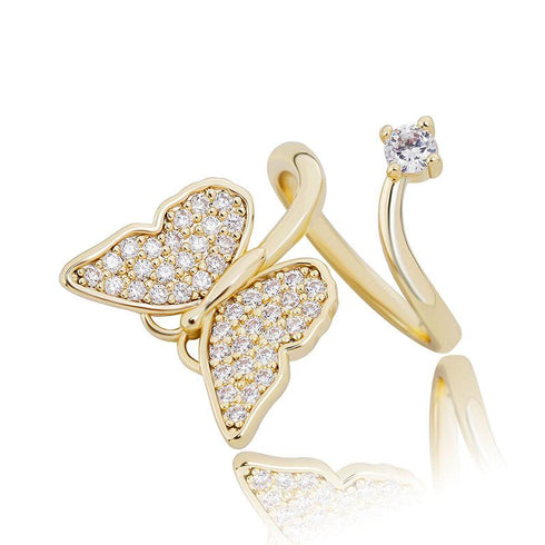Butterfly Ring Fashion Women's Ring