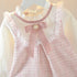 Little Fragrant Style Dress Spring and Autumn Girl Bow Foreign Style Baby Girl Princess Dress