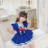 Girl's Summer Uniform Princess Dress Suit