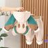 Winter children's padded sweater long sleeve three-piece set