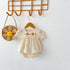 Flower Embroidered Short Sleeve Top Bread Shorts Baby Two Piece Set