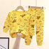 Cotton Underwear Suit Boys and Girls Autumn Clothes Pants Pajamas Loungewear