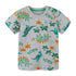 Summer boy dinosaur short sleeve