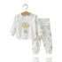 Autumn boneless cotton home clothing high waist belly baby pajamas