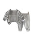 Spring and Autumn Boys Casual Denim Cardigan Set of Three