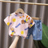 Children's clothing summer short sleeve children's suit