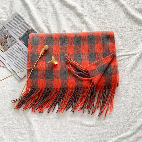 Womens Large Cashmere Scarf