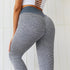 Peach Butt Jacquard Yoga Pants Tight Fitness Sports Pants