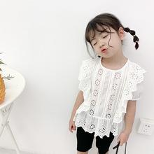 Girls' Dress 2022 Summer New Girls' Academic Skirt Cotton Princess Skirt