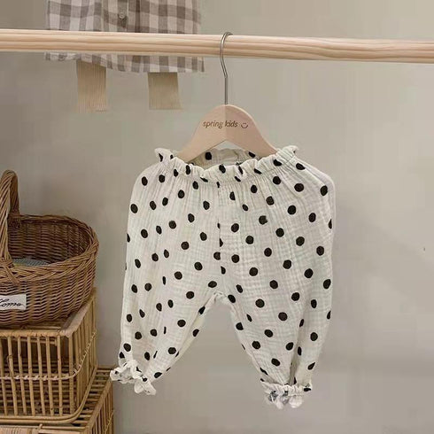 Cute Printed Casual Pants Mosquito Proof Pants