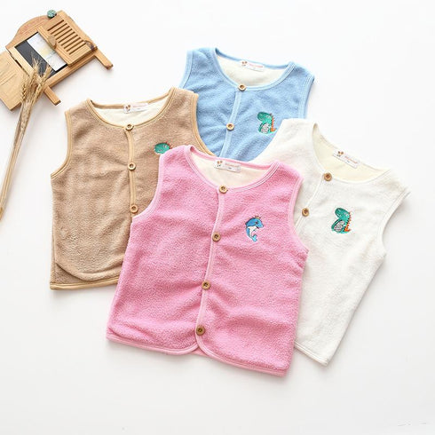 Children's Coral Fleece Vest
