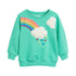 Autumn New Girl's Sweater European And American Style Girl Embroidered Long Sleeve Pullover