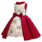 Children's Lapel Princess Dress