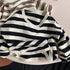 Spring and Autumn Children's Long Sleeve T-shirt Striped Casual Top
