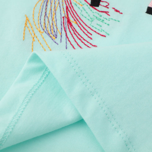 Girls Long Sleeve T-shirt European And American Autumn New Cartoon Printed Jacket