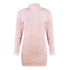 Turtleneck Long Sleeve Sweater Dress