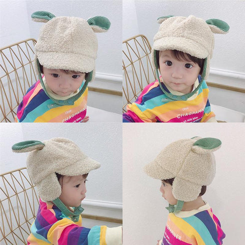 Winter children's hat ear protection Lei Feng cap 19.6-20.4 inches