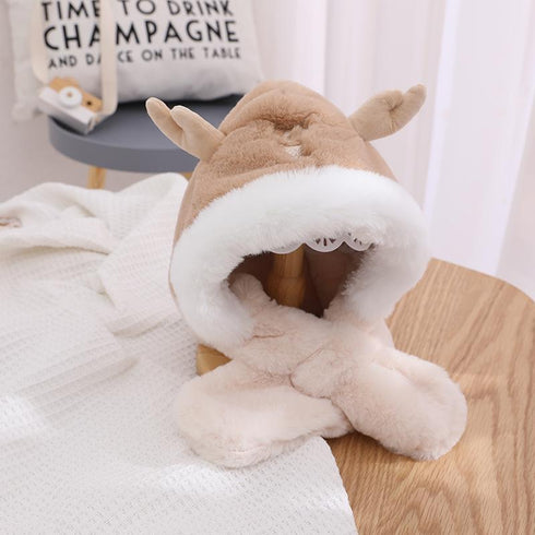Children's Winter Hat Scarf Oneness