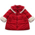 Festival cotton-padded jacket New Year Christmas long princess wind cotton-padded jacket