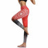 Peekabu Digital printing Sports Tights Stretch Fitness Pants High Waist Running Yoga Pants/Leggings
