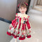 Christmas New Year Festival Princess Dress Little Girl Dress