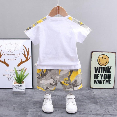 Summer casual children's clothing boy suit