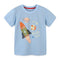 Summer Boys Rocket Print Short Sleeve