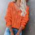 Fall/Winter Women's Knitted Long Sleeve Sweater