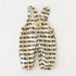 Baby's striped letter straps shoulder strap adjustable