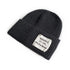 Cloth logo embroidery letter flanging knit cap 17.32-19.68 inches
