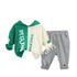Spring and Autumn Children's Hoodie Long Sleeve Set