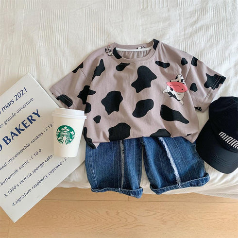 Children's Cute Cow T-shirt