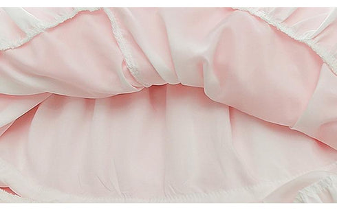 Girls Summer Dress Princess Dress 2022 New Summer Girl Foreign Style Unkempt Dress