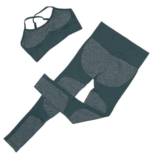 Yoga vest set sports suit