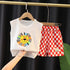 Boys Summer Vest Set Two-Piece Set