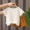 New Summer Boys Cotton Yarn Breathable Set Simple And Comfortable