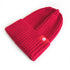 Warm knitted smiling face multicolor hat 13.77 inches