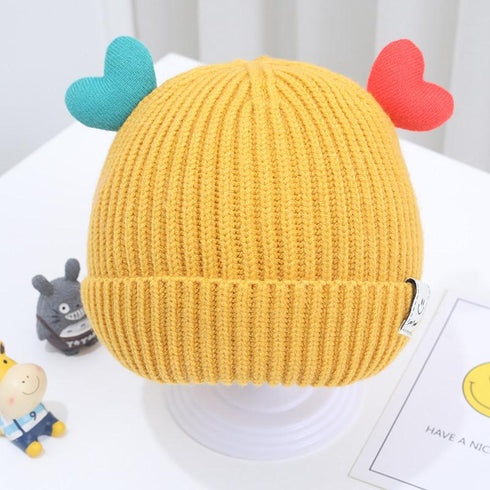 Baby Knitted Love Hat