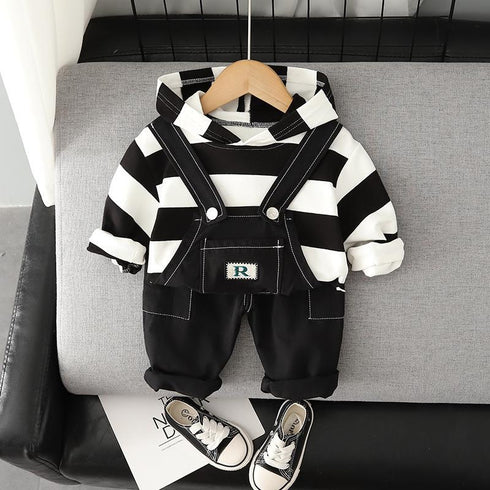 Spring and Autumn Children's Leisure Straps Two-Piece Set