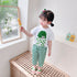 Casual Lattice Round Neck Short Sleeve Suit Baby Mosquito Pants Two-piece Set