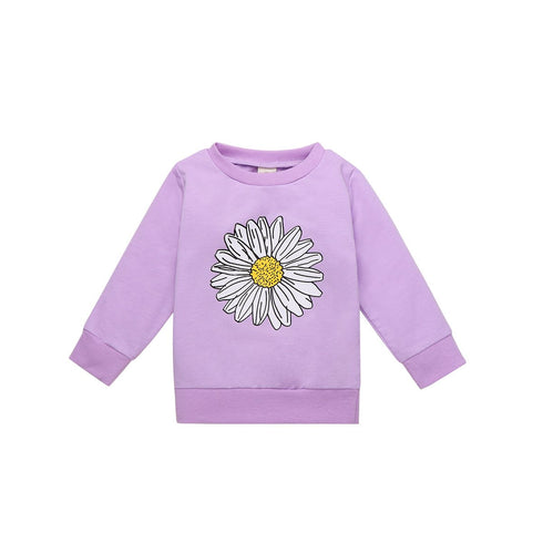 Girl's Printed Sweatshirt
