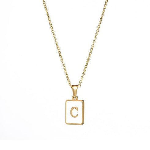 Cube Fritillaria Pendant Necklace