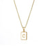 Cube Fritillaria Pendant Necklace
