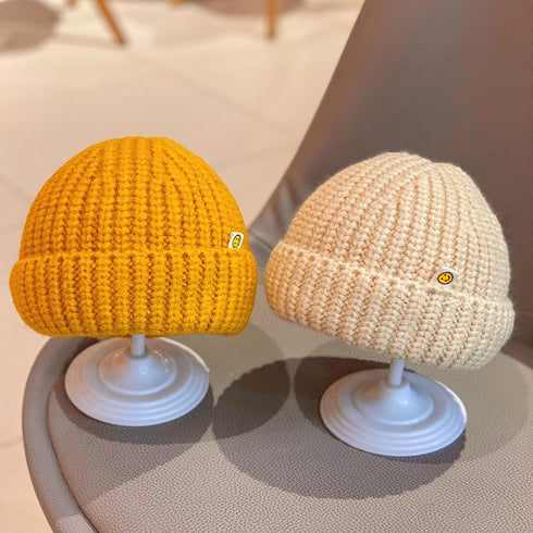 Autumn and winter ear protection warm wool cap knitted cap 17.3-18.8 inches